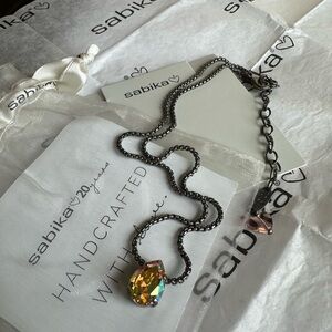 Sabika 2021 Teardrop necklace
